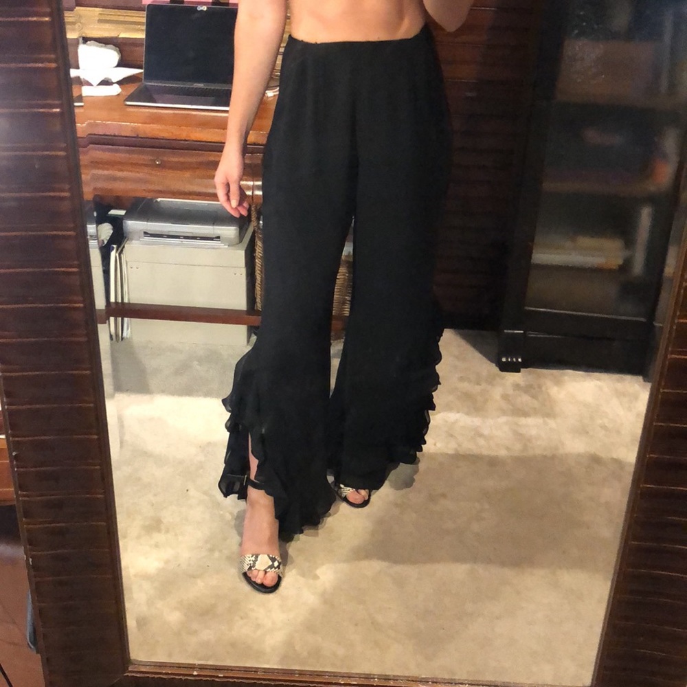 STUDIO 1 • flare flamingo dress pants